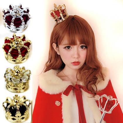 Cos Lolita Headdress Queen Three-dimensional Crown..