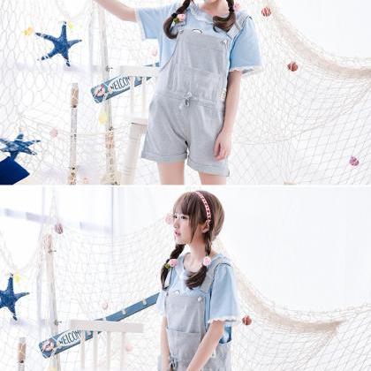 Harajuku Dress Cute Girl All-match Casual Pants