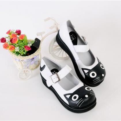Lolita Harajuku Cat Platform Shoes