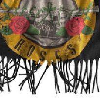 Black Guns N Roses Cropped Tank Top Featuring..