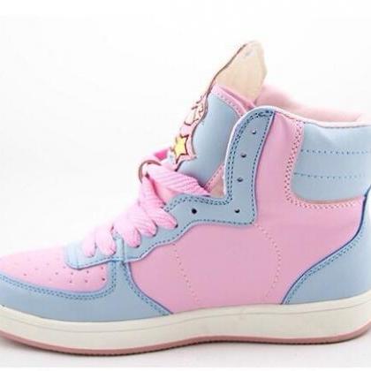 Harajuku Little Twins Sweet Sneakers Shoes